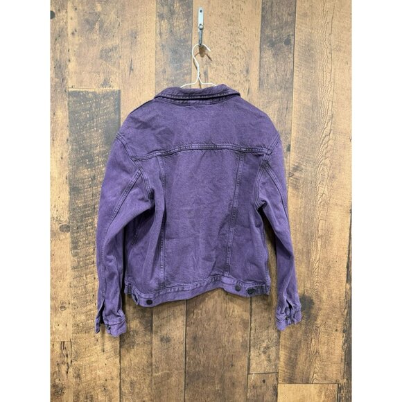 Wrangler Women’s Purple Jean Jacket Medium EUC - Picture 3 of 6